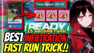 Tower of Fantasy INFILTRATION MODE FAST RUN TRICK!!!