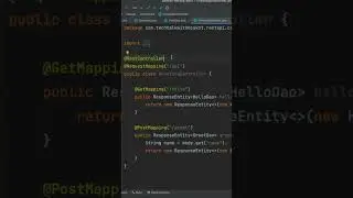 #restcontroller #java #springboot