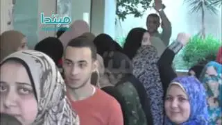 فى المرحلة الثانية..  زحام شديد لاختيار نواب المنوفية