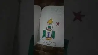 Rocket drawing how to draw rocket like subscribe #viral #shorts