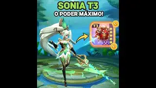 SONIA COM ARMADURA T3: ELA FICOU ABSURDA COM ESSA ARMADURA! 😱