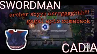 MAGIC CHESS,, EVOLUTION SWORDMAN CADIA GAGAL EPIC COMBACK..ARCHER ABYSS ARRRGGGGHHH!!!
