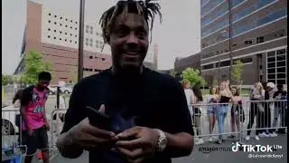 juice wrld fans didn't notice it was him.