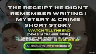 The Receipt He Didn&rsquo;t Remember Writing | Mystery & Crime Short Story