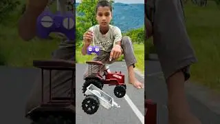 Remote control tractor Swaraj 855 unboxing #shorts #tractor #swaraj