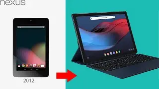 History of Google Nexus Pixel Tablets