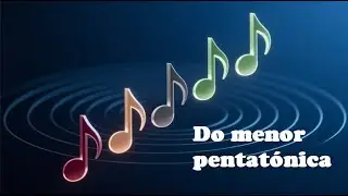 Ejercicios de Do menor pentatonica // Metr&oacute;nomo y partitura PDF descargable en descripci&oacute;n