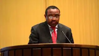 Mr. Hailemariam Dessalegn – Prime Minister of Ethiopia