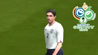 PES 6 England vs Ecuador Round of 16 | FIFA World Cup Germany 2006