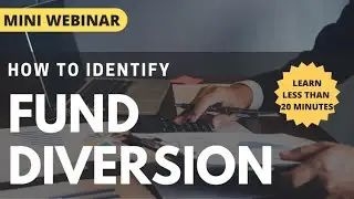 Mini Webinar | How to Identify Fund Diversion? | CA Raja Classes