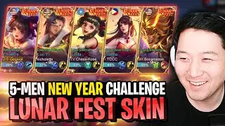 Безумный новогодний скин MCL Challenge для Лунного фестиваля | Mobile Legends