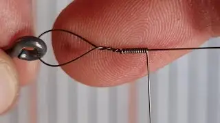 easy HAY-WIRE twist live bait rig - no tools required