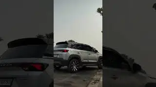 Silver brezza modified 👍👍#trending #viralvideo #like #comment #car #marutisuzuki #subscribe