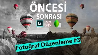 3 Dakikada Siyah-Beyaz Bölgesel Renklendirme (Lightroom/Snapseed) : Fotoğraf Düzenleme #3