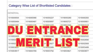 duet result 2021| du pg answer key 2021| duet pg  answer key 2021| du entrance exam result 2021