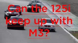 Can a 270hp 1 series keep up with an E92 M3?