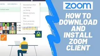 ieducate.ie - How to download and install zoom client with blurring and watermark