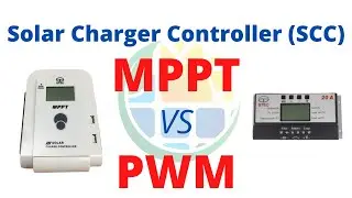 Perbedaan SCC PWM VS SCC MPPT - Komponen Utama PLTS OFF GRID -Cara memasang PLTS SCC