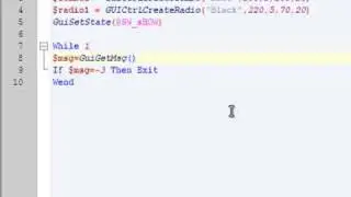 AutoIT Coding Tutorial Seven : Check, Radio, and Combo Boxes!