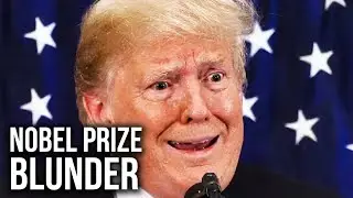 Reporters  LAUGHED At Trump Over His Nobel Prize BLUNDER
