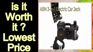 ABN 3-in-1 Electric Car Jack Features - Important Information