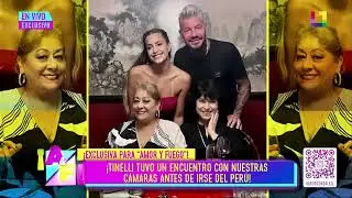 Amor y Fuego - MAR 17 -TINELLI TUVO ENCUENTRO CON NUESTRAS CÁMARAS ANTES DE IRSE DEL PERÚ | Willax