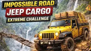 Extreme Cargo Jeep Driving | Impossible Challenge | Extreme Drive Zone