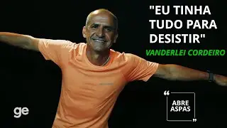 VANDERLEI CORDEIRO CONTA HISTÓRIA DE SUPERAÇÃO E RELEMBRA EMPURRÃO DE PADRE | ABRE ASPAS | ge.globo