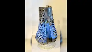 Carving Four Wings Vase