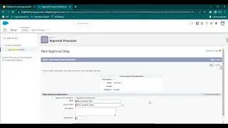 Addition of a new Approval Step in an Active Approval Process #inSalesforce