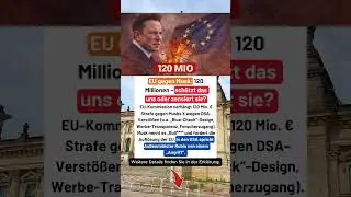 120 MILLIONEN! Musk eskaliert: &bdquo;EU abschaffen&ldquo; &ndash; wer hat recht?