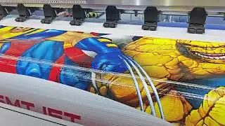 2024 New model Solvent Printer Split body 1024i 30PL 8 head
