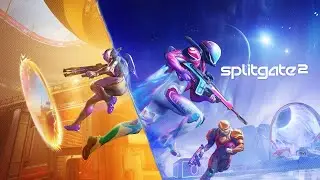 8 Hours of Splitgate 2 Multiplayer Open Beta FPS Gameplay (No Commentary)