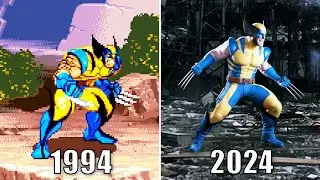 Evolution of Marvel Vs. Capcom Games (1994 - 2024)