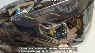Распаковка материнской платы Asus TUF Gaming B460-Plus (s1200, Intel B460, PCI-Ex16) из Rozetka