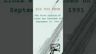Did You Know when was Linux launched?