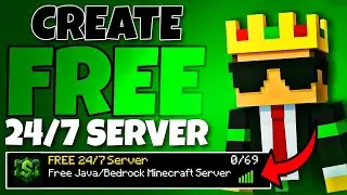 How To Make Free Minecraft Server 24x7 | Free 24/7 Minecraft Hosting😃