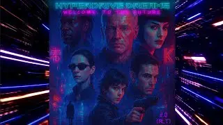 HYPERDRIVE DREAMS 2.0 (ALT) 🎵 Industrial Sci-Fi Vibes | Inspired by Cyberpunk Movies