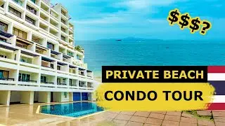 Private Beach Condo for Rent in Pattaya Thailand 🇹🇭