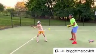 Fun Tennis Drill