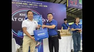 Benrik nh&agrave; t&agrave;i trợ qu&agrave; tặng HHCVN khu vực Đ&ocirc;ng Anh - M&ecirc; Linh - S&oacute;c Sơn 21/04/2024
