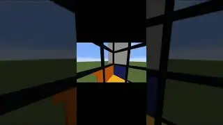Rubiks cube in minecraft #shorts #minecraft #rubikscube