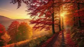 Cello Melodies in a Golden Autumn Forest | Relaxing & Peaceful Fall Music 🎻