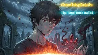 ฉันจะไม่รออีกแล้ว | Thai Emo-Rock Ballad | AI MUSIC STATION