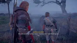 AC:Valhalla - Mystery east of Middeltun, Path to the Wind Blue