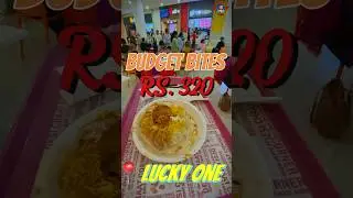 Budget Bites at Lucky One Mall! 🌟 | Abbas Samejo Vlog #budgeteats #luckyonemall