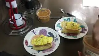 Ovos Mexido com Queijo Cottage