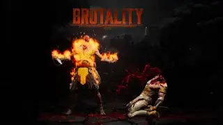 MK1 Scorpion BRUTALITY &mdash; Tower Mode First Match 🔥 | Mortal Kombat 1