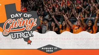 Message from UTRGV Vice President and Director of Athletics Chasse Conque regarding Day of Giving