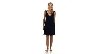 Kenneth Cole Reaction Luxury Solids Over The Shoulder Dress | SwimOutlet.com